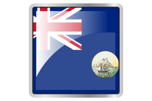 Crown Colony of Labuan Flag Square icon flag