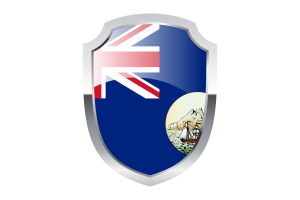 Crown Colony of Labuan Shield Logo flag