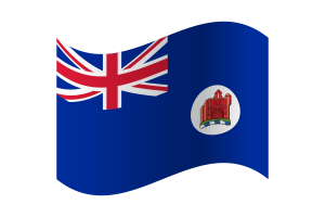Crown Colony of Malacca Flag flag