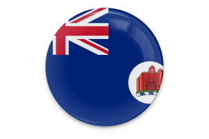 Crown Colony of Malacca Flag Vector Art flag