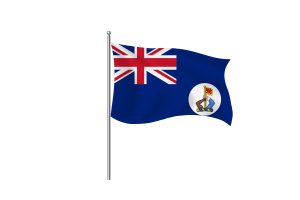 Crown Colony of North Borneo Flag Clipart flag