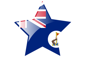Crown Colony of North Borneo Flag Star Icon flag