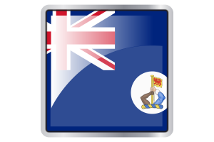 Crown Colony of North Borneo Flag Square icon flag