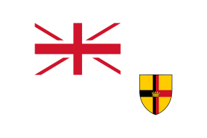 Crown Colony of Sarawak Empire flag