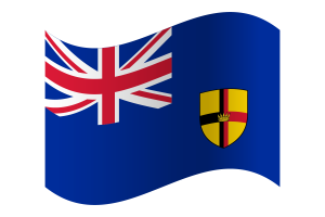 Crown Colony of Sarawak Flag flag