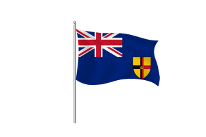 Crown Colony of Sarawak Flag Clipart flag