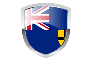 National Flag of Crown Colony of Sarawak Clipart flag