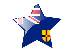 Crown Colony of Sarawak Flag Star Icon flag