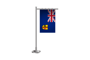 Crown Colony of Sarawak Standing Flag flag