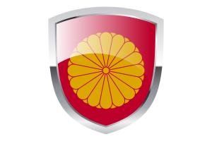 National Flag of Emperor of Japan Clipart flag