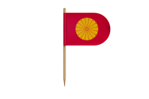 Emperor of Japan Flag for Desk, Table flag
