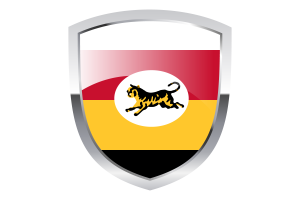 National Flag of Federated Malay States Clipart flag