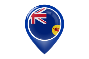 North Borneo Flag Map Pin Icon flag