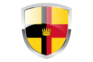 National Flag of Raj of Sarawak Clipart flag