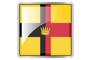 Raj of Sarawak Flag Square icon flag