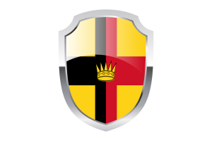 Raj of Sarawak Shield Logo flag