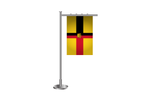 Raj of Sarawak Standing Flag flag