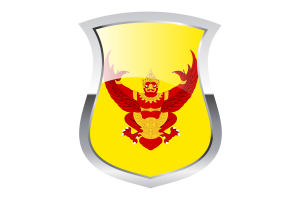 Royal Standard of Thailand Pride Flag flag