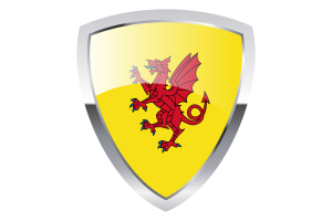 Somerset Shield Flag flag