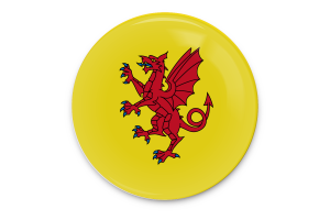 Somerset Flag Vector Art flag