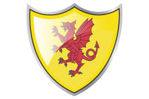 Somerset Standard of Thailand flag