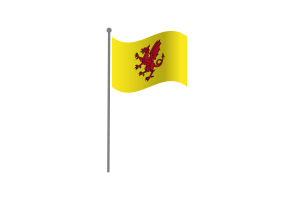 Waving Flag of Somerset flag