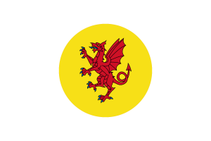 Somerset Flag Circle Vector Free flag