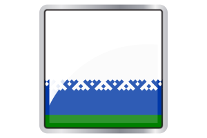 Nenets Flag Square icon flag