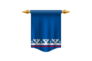 Yamalo-Nenets Flag Royal Banner flag