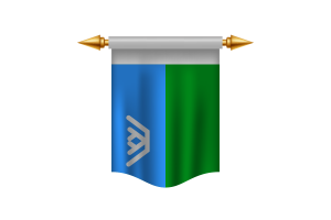 Khanty Mansi Flag Royal Banner flag