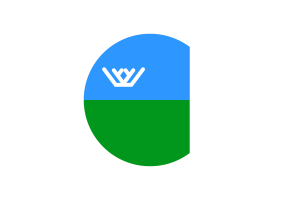 Khanty Mansi Flag Circle Vector Free flag