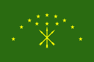 Flag of Adygea flag