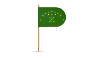 Adygea Flag for Desk, Table flag
