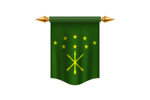 Adygea Flag Royal Banner flag