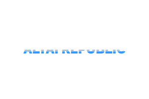 Altai Republic Text Art flag