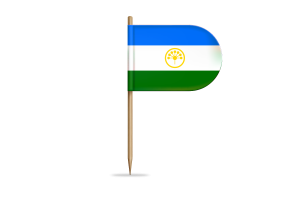 Bashkortostan Flag for Desk, Table flag