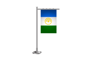 Bashkortostan Standing Flag flag