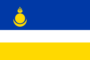 Flag of Buryatia flag