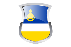 Buryatia Pride Flag flag