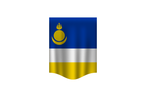 Buryatia Flag Banner flag
