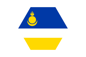 Buryatia Flag Vector Free | SVG and PNG flag