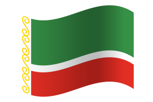 Chechnya Flag flag