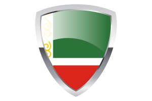 Chechnya Shield Flag flag