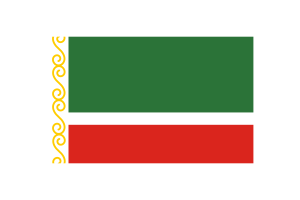 Chechnya Flag Vector Illustration flag