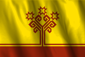 National Flag of Chuvashia flag