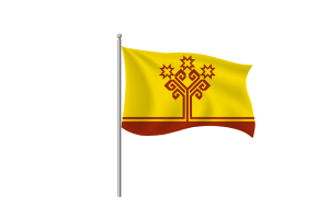 Chuvashia Flag Clipart flag