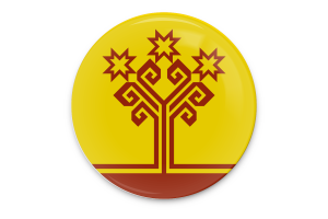 Chuvashia Flag Vector Art flag