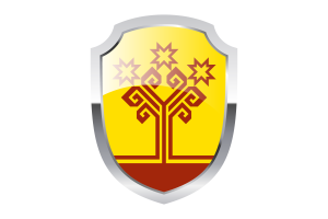 Chuvashia Shield Logo flag