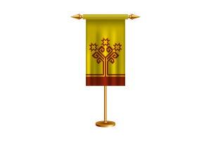 Chuvashia Ceremonial Flag Vector Free flag
