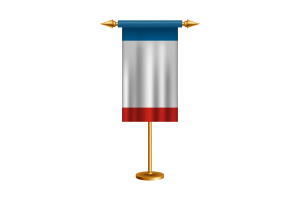 Crimean Peninsula Ceremonial Flag Vector Free flag
